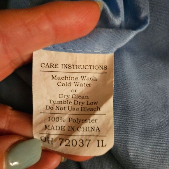 XL Twin Sheets Blue Bedding Set | Dorm College Bed Essentials | Soft & Cozy - Picture 2 of 2